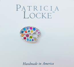 (4) Patricia Locke Marwen Chicago 20th Anniversary Artist Palette Pin 31.8g alternative image