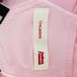 Levi's Girls Pink Short OverAlls 4T NWT image number 3