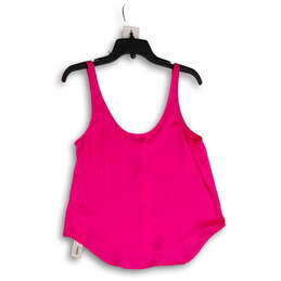NWT Womens Pink Sleeveless Scoop Neck Button Front Tank Top Size Small alternative image