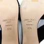 Jimmy Choo Rori Low Heel Suede Black Slide Women's Sandals Size 37.5 with Box , Pouch & COA image number 13