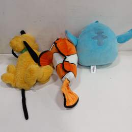 Set of 3 Assorted Disney Plush Toys alternative image