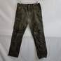 Kuhl green washed moto denim pants size 16 short image number 1