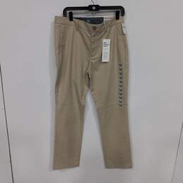 Old Navy Men's  Ultimate Straight Beige Chinos 33x32 Size