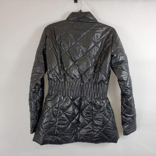 Guess Women Black Quilted Puffer Jacket NWT sz L image number 2
