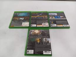 4pc Set of Assorted Microsoft Xbox One Video Games alternative image