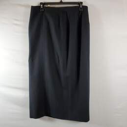 Jones New York Women Black Skirt Sz 14 NWT alternative image