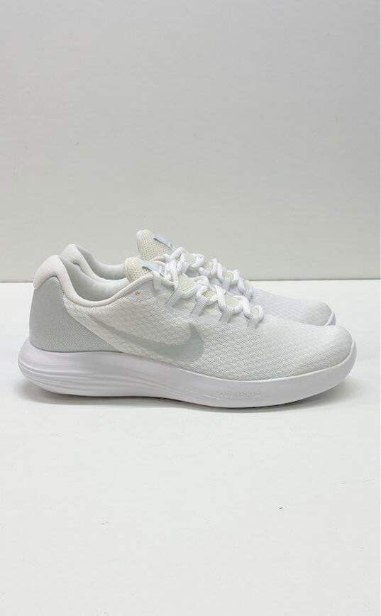 Nike Lunar Converge White Athletic Shoes Women's Size 11 image number 1