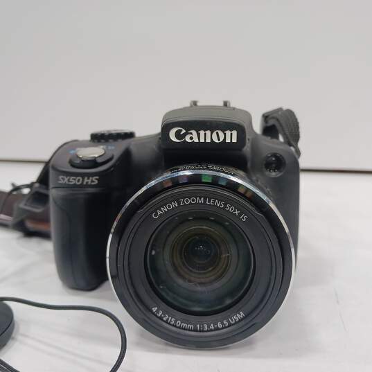 Canon, PowerShot SX50 HS, In Leather Case image number 2
