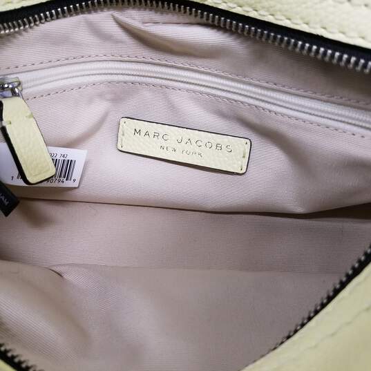 Buy the Marc Jacobs Pale Yellow Leather Mini Top Handle Crossbody Bag ...