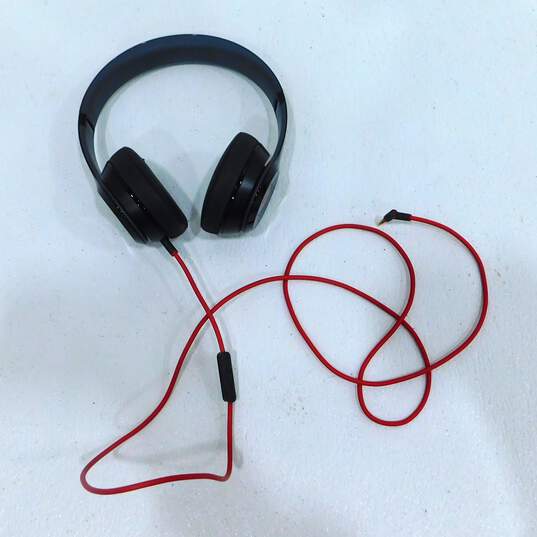 Beats by Dr. Dre Solo Over the Ear Headphones - Black image number 1