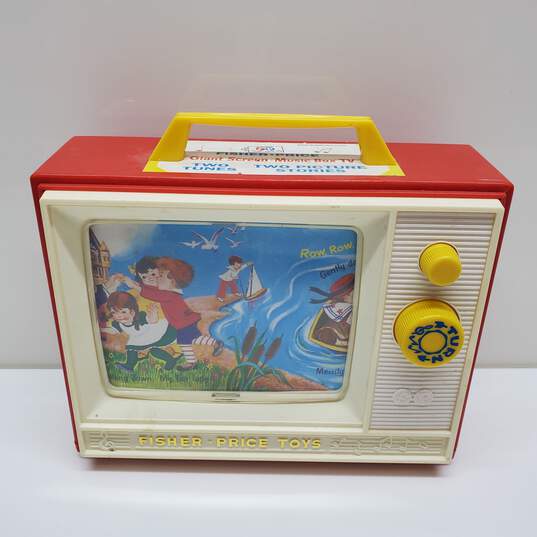 2009 Fisher-Price Giant Screen Music Box TV London Bridge & Row Your Boat image number 2