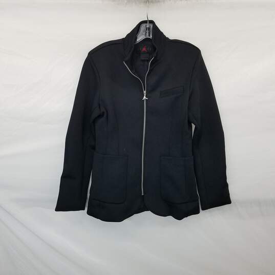 Jordan Black Loose Fit Full Zip Jacket MN Size M image number 1