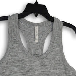 NWT Womens Gray Space Dye Scoop Neck Pullover Tank Top Size Large