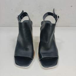 Steve Madden Women's Black Leather Heels Size 7