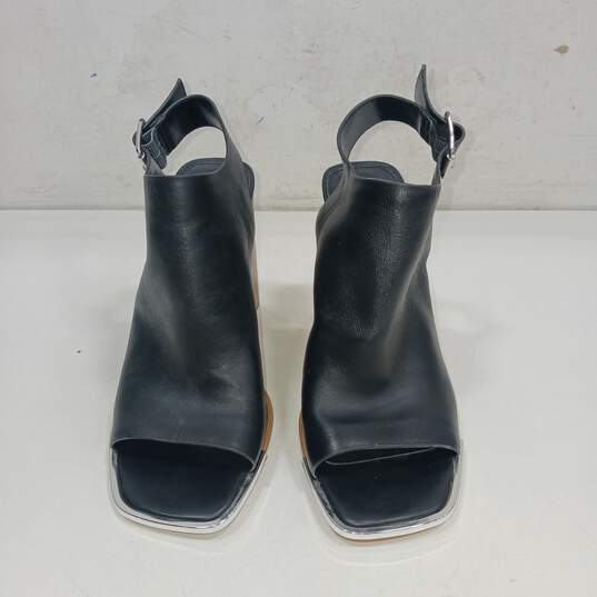 Steve Madden Women's Black Leather Heels Size 7 image number 1