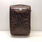 Unbranded Heart Jacquard Brown Luggage w/ Carry-On image number 9