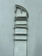 Authentic Gianni Versace White Croc Effect Belt W 32 image number 2