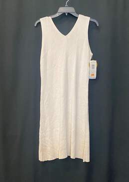 Liz Claiborne White Casual Dress - Size Medium