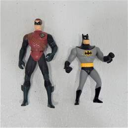 VTG 1990s Toy Biz Marvel & DC Action Figures w/ 1976 Batman Batmobile Corgi Toys alternative image