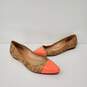 Kate Spade New York Elina Ballet Gold Cork & Pink Flats Size 9.5 image number 2
