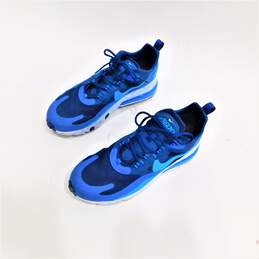 Nike Air Max 270 React Blue Void Men's Shoes Size 10.5 alternative image