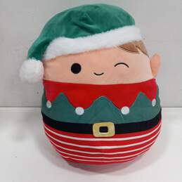 Holiday Elf Squishmallow Plush Toy