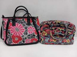 Pair of Vera Bradly Women's Multicolor Floral Luggage alternative image