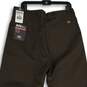 NWT Dickies Mens 874 Brown Flat Front Straight Leg Work Pants Size 38X34 image number 4