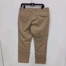 J.Crew Beige/Brown Essential Chino Pants Size 35w 32L alternative image