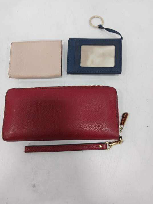 Michael Kors Women's Zip Around & Tri-Fold Wallets Assorted 3pc Lot image number 2
