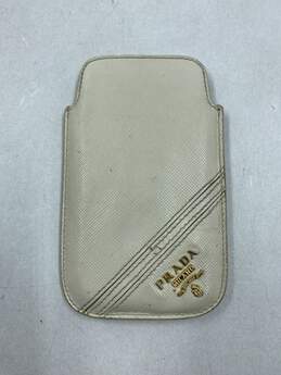 Authentic Prada Beige Handbag accessory - Size One Size