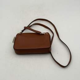 Kate Spade Womens Brown Leather Detachable Strap Small Crossbody Bag Purse alternative image