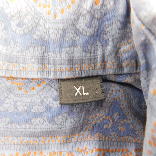 Christian Dior Monsieur Blue Long-Sleeve Men's Dress Shirt Size XL image number 7