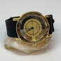 Designer Stuhrling Gold-Tone Adjustable Strap Round Dial Analog Wristwatch image number 1