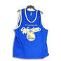 Mens Blue Golden State Warriors Basketball Pullover Jersey Size XXL image number 1