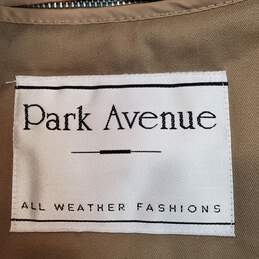 Park Avenue Men Brown Trench Coat  SZ 42
