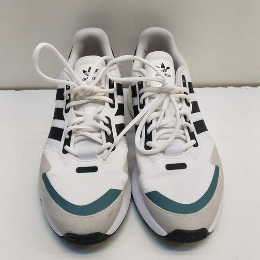 Adidas ZX 2K Boost White Hazy Emerald 7.5 image number 1