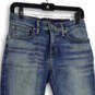 NWT Womens Blue Ava Medium Wash Mid Rise Denim Cropped Jeans Size 8/29 image number 3