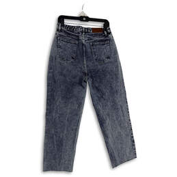 NWT Womens Blue Denim Medium Wash 5-Pocket Design Cropped Jeans Size 8 alternative image