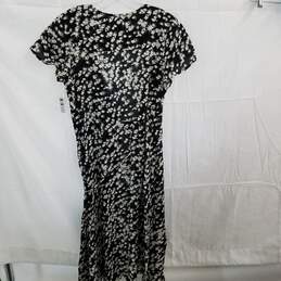 Leith Black Starburst Women's Dress Size M alternative image