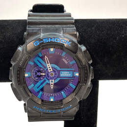 Designer Casio G-Shock Blue Round Dial Adjustable Strap Digital Wristwatch