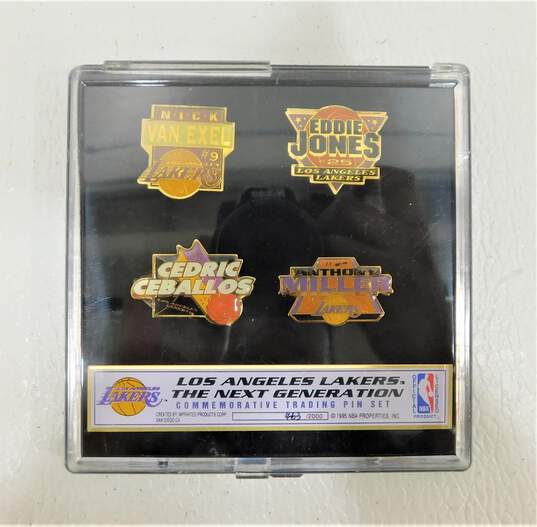 NBA Commemorative Limited Edition Enamel Pin Mixed Lot image number 3