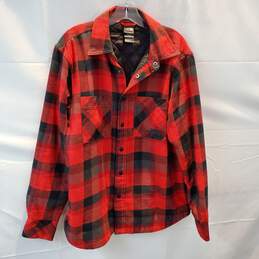 The North Face Full Button Up Flannel Sweater Jacket Men's Size S