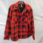 The North Face Full Button Up Flannel Sweater Jacket Men's Size S image number 1