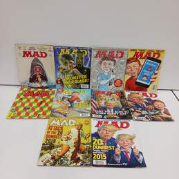 Bundle of 10 Assorted Mad Comic Books