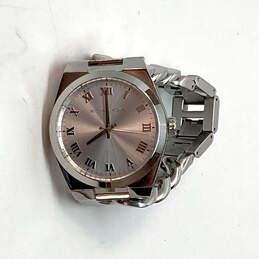 Designer Michael Kors MK-3392 Silver-Tone Channing Wristwatch W/ Dust Bag alternative image