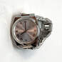 Designer Michael Kors MK-3392 Silver-Tone Channing Wristwatch W/ Dust Bag image number 2