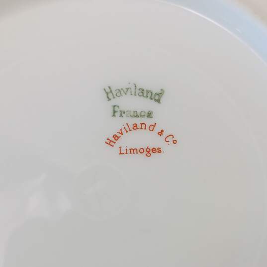 12 Piece Haviland Limoges Tea Cup & Saucer Set image number 6