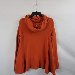 Free People Women Orange Sweater Sz  S