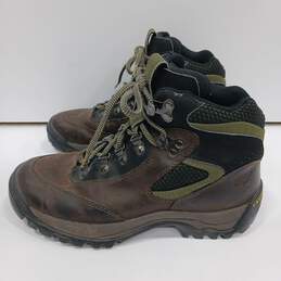 Timberland Women's Brown/Green Waterproof Boots Size 7M